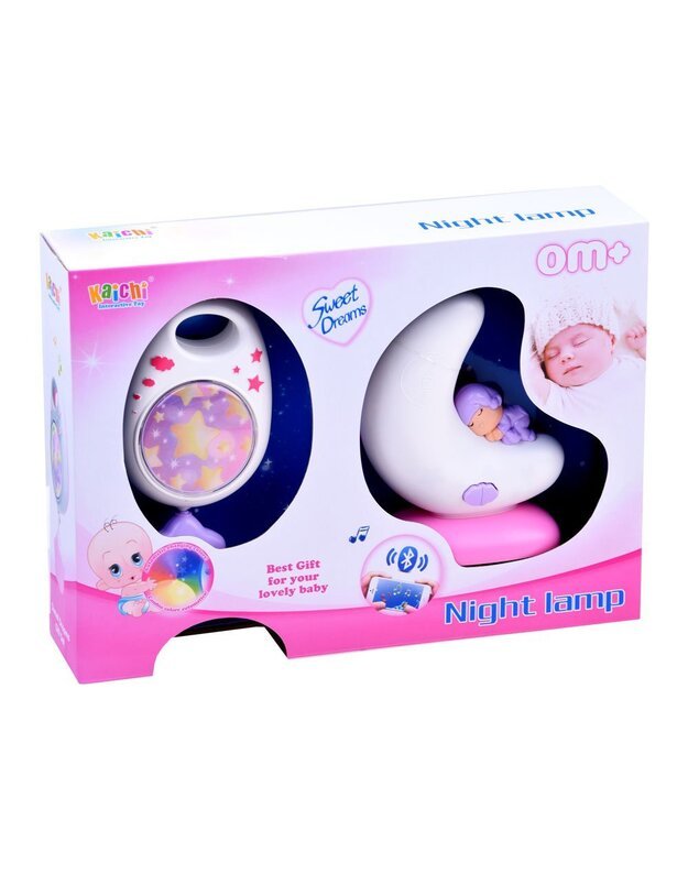 Muzikinė dėžutė + naktinė lempa kūdikiui 