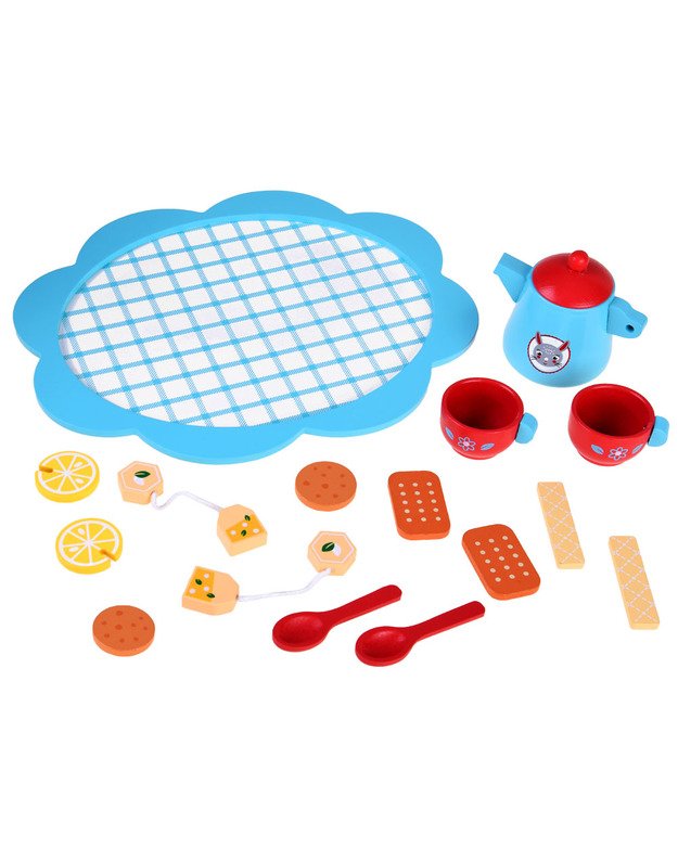 Arbatos gėrimo rinkinys su desertais