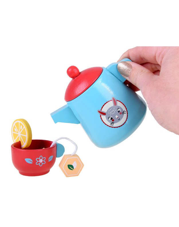 Arbatos gėrimo rinkinys su desertais