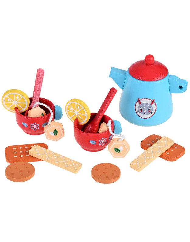 Arbatos gėrimo rinkinys su desertais