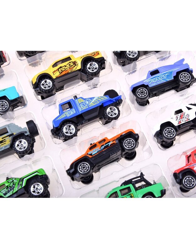 Metalinių automobilių komplektas 20 vnt.