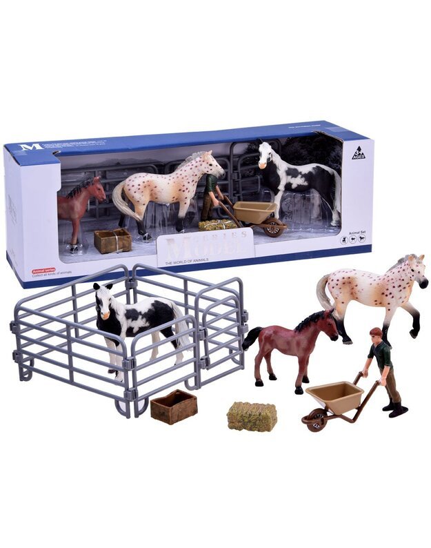 Arkliukų figūrėlių rinkinys (B)