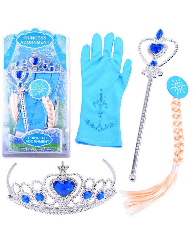 A set of princesses from a fairy tale Crown Hair ZA3967