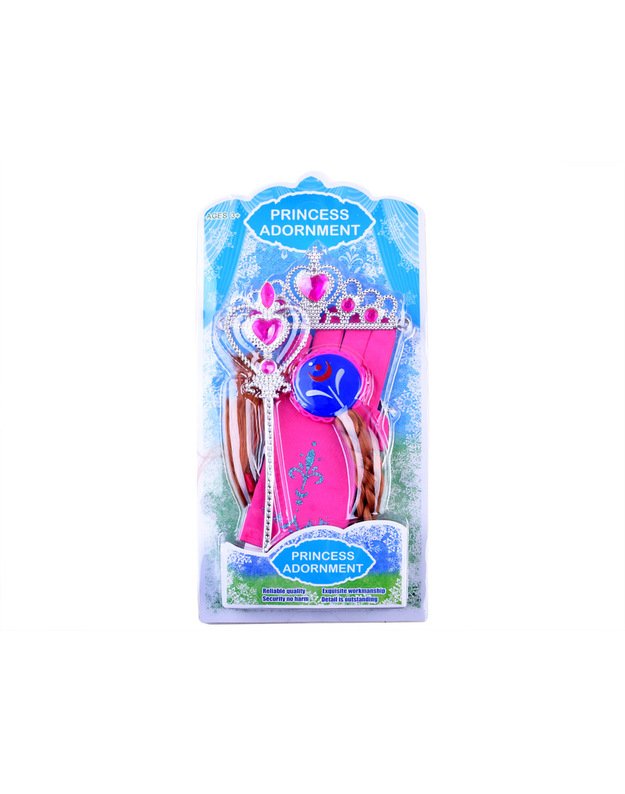 A set of princesses from a fairy tale Crown Hair ZA3967