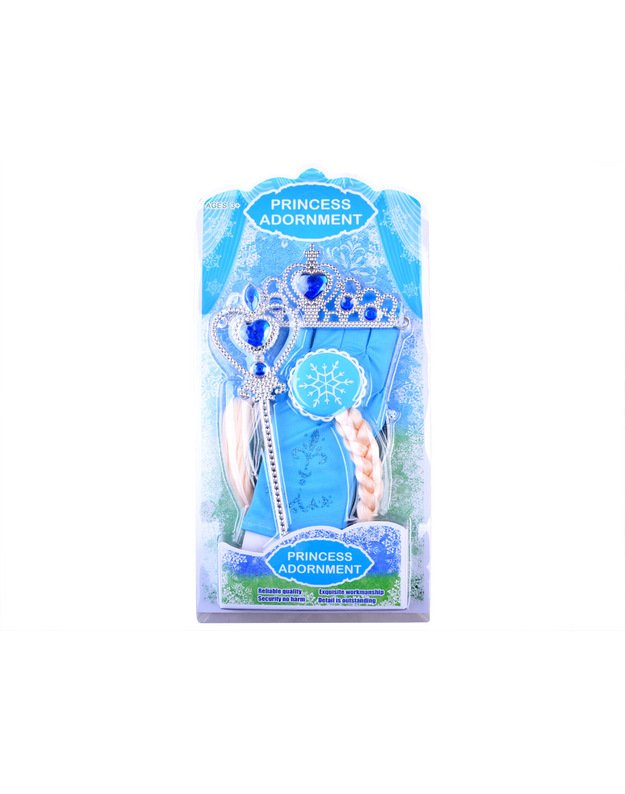 A set of princesses from a fairy tale Crown Hair ZA3967