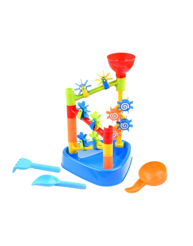  Smėlio rinkinys su rite ir priedais