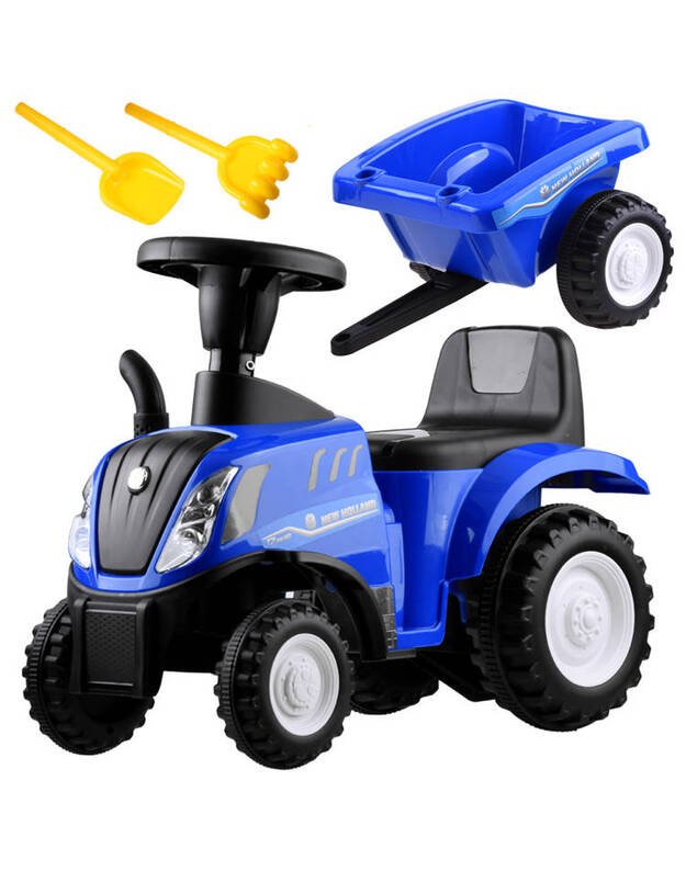 Traktorius su priekaba ir garso efektais