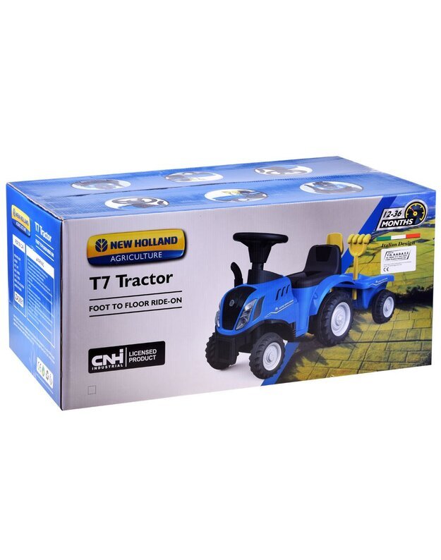 Traktorius su priekaba ir garso efektais