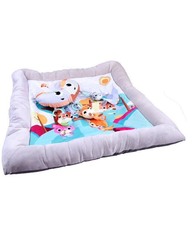 Nuostabus kilimėlis kūdikiams su žaisliukais