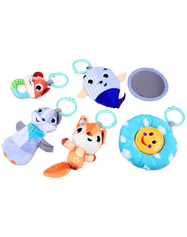 Nuostabus kilimėlis kūdikiams su žaisliukais