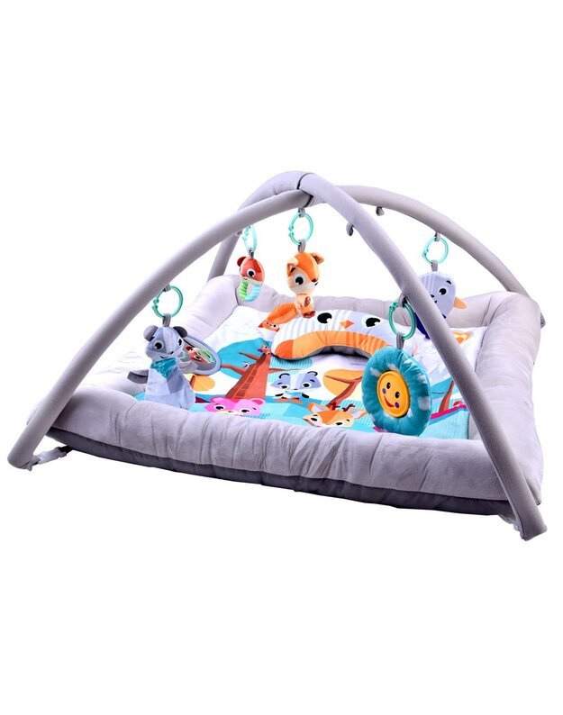 Nuostabus kilimėlis kūdikiams su žaisliukais