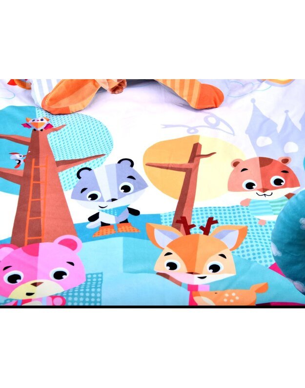 Nuostabus kilimėlis kūdikiams su žaisliukais