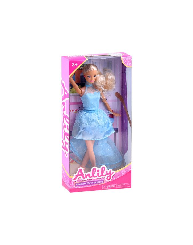 Anlily A doll in a blue dress ZA3920