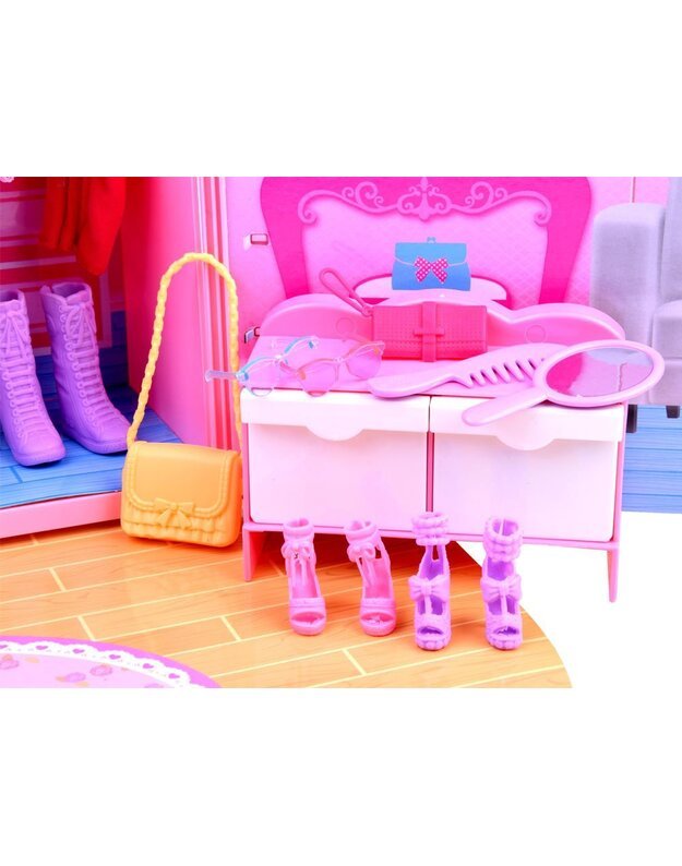 Anlily lėlė su drabužine ir aksesuarais