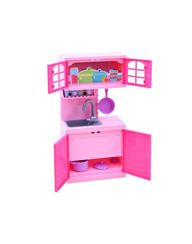 Anlily lėlė - Namų šeimininkė virtuvėje + priedai