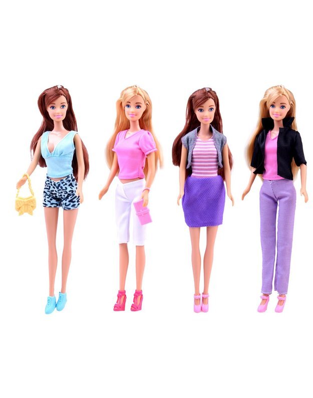 Anlily lėlytės rinkinys su drabužiais ir aksesuarais