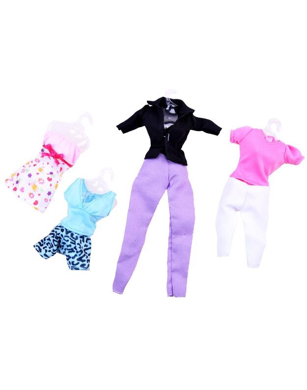 Anlily lėlytės rinkinys su drabužiais ir aksesuarais