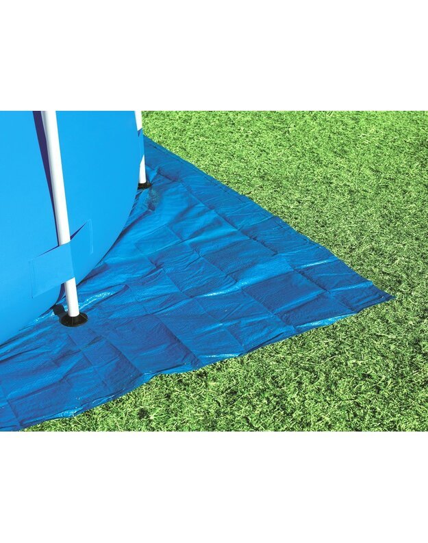 Apsauginis kilimėlis po baseinu 335x335 cm