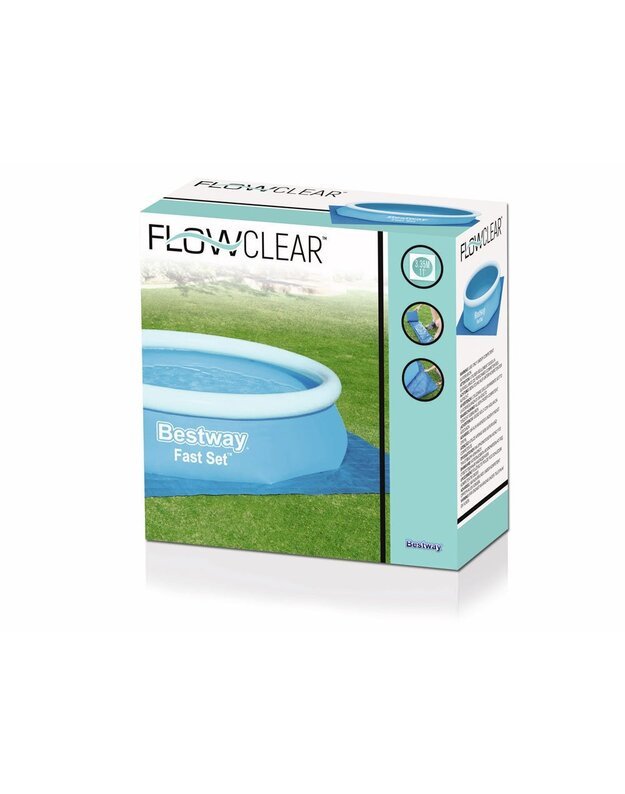 Apsauginis kilimėlis po baseinu 335x335 cm