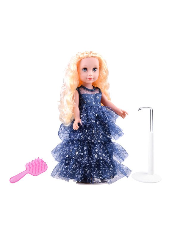 Lėlė Ariana su progine suknele ir bateliais