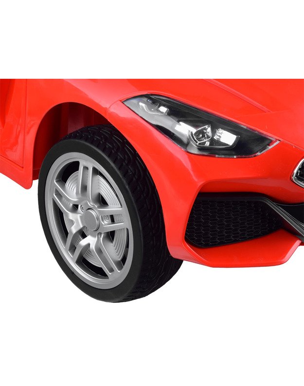 Elektromobilis kabrioletas - oranžinis