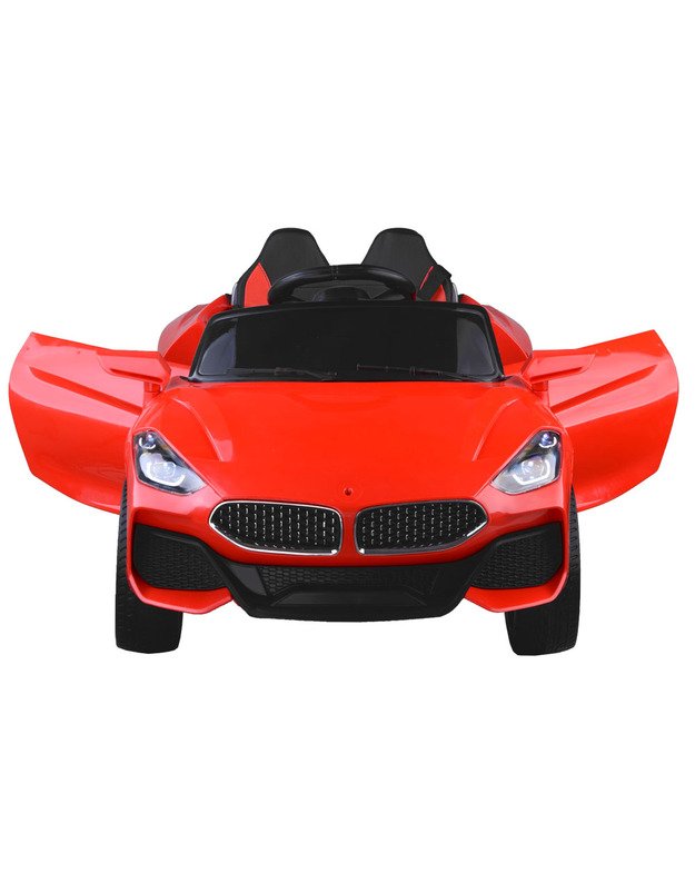 Elektromobilis kabrioletas - oranžinis