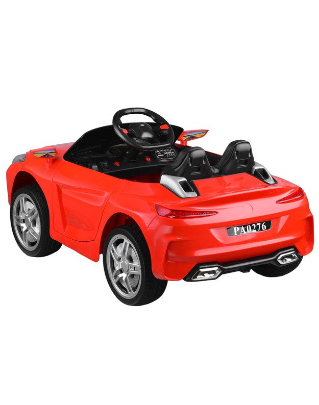 Elektromobilis kabrioletas - oranžinis