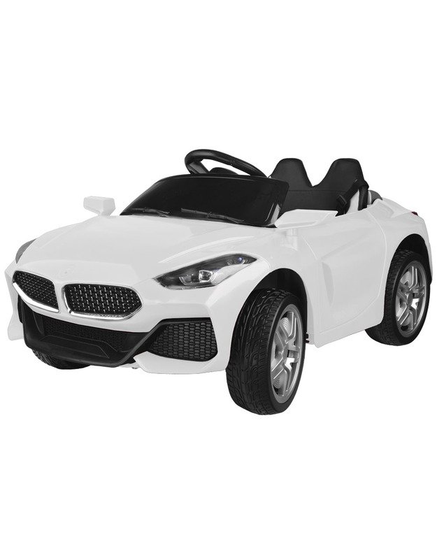 Elektromobilis kabrioletas - oranžinis