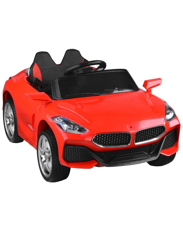 Elektromobilis kabrioletas - oranžinis