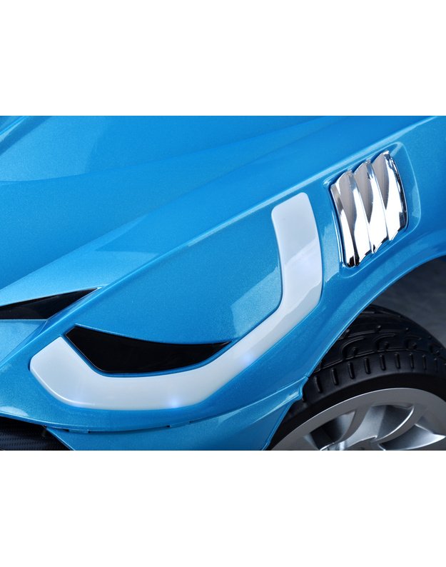 Kabrioletas su siūbavimo funkcija + nuotolinis valdymo pultas - baltas