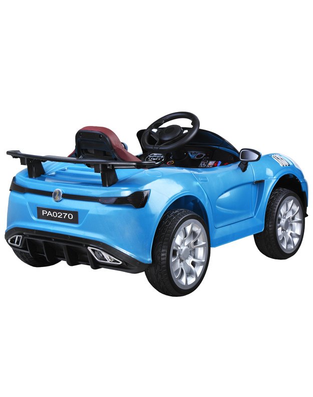 Kabrioletas su siūbavimo funkcija + nuotolinis valdymo pultas - mėlynas