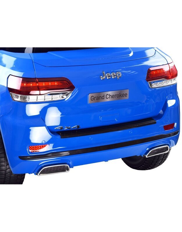 Vaikiškas elektromobilis JEEP - mėlynas lakas