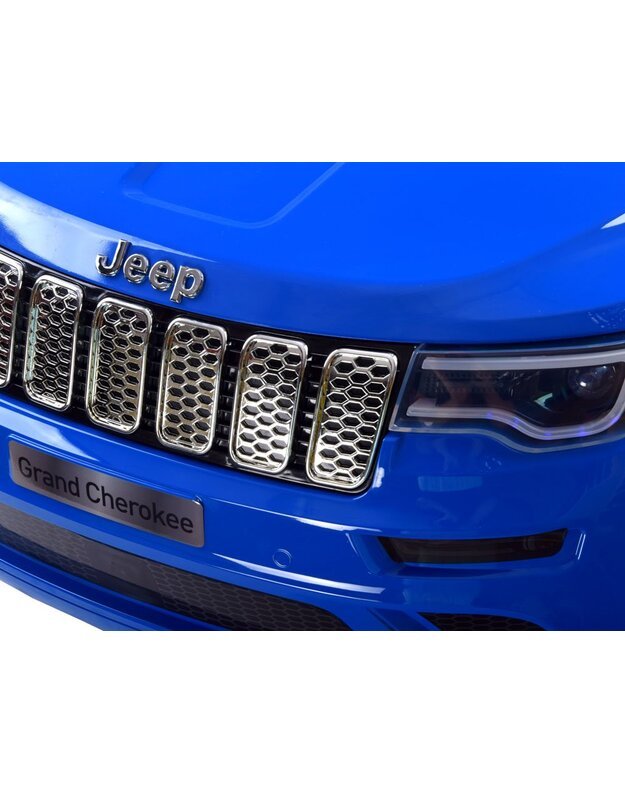 Vaikiškas elektromobilis JEEP - raudonas lakas