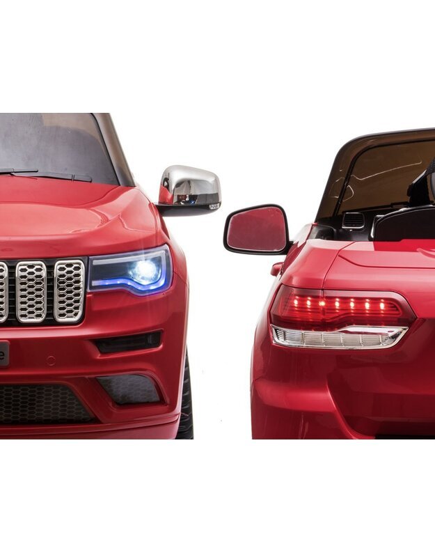 Vaikiškas elektromobilis JEEP - mėlynas lakas