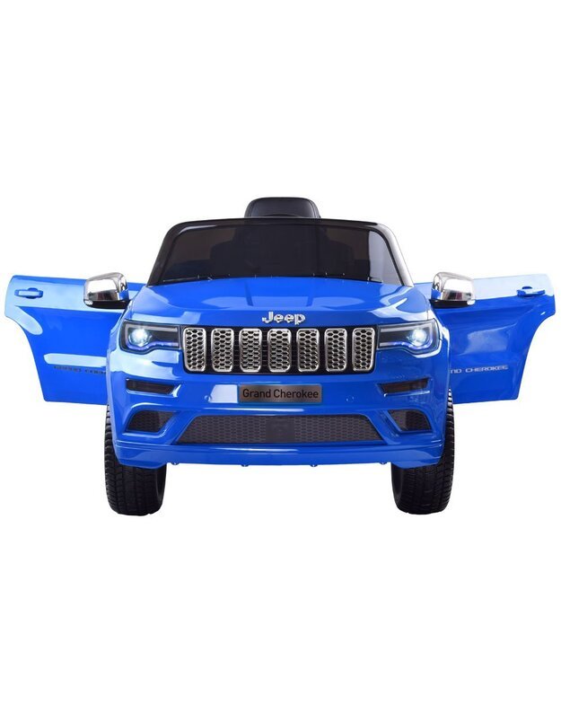 Vaikiškas elektromobilis JEEP - raudonas lakas