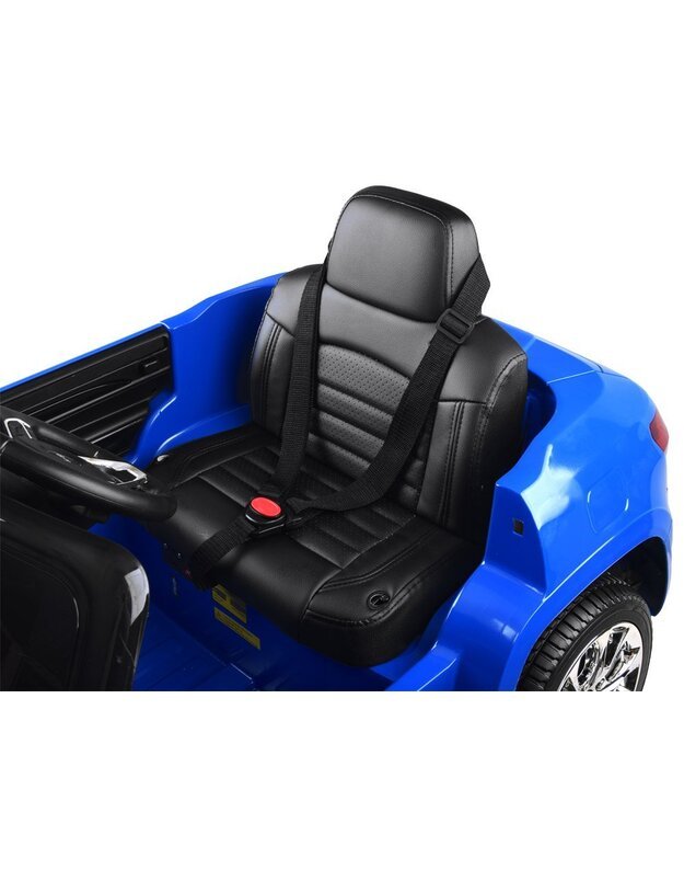 Vaikiškas elektromobilis JEEP - raudonas lakas