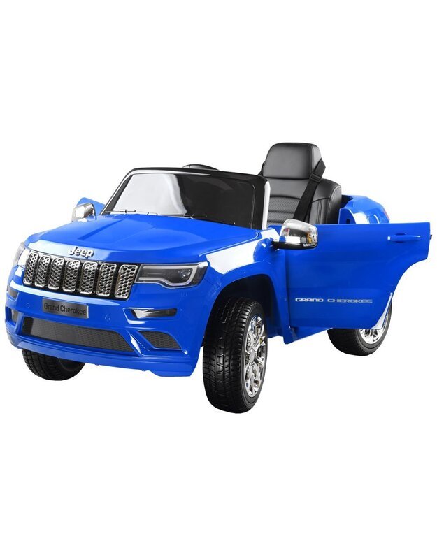 Vaikiškas elektromobilis JEEP - raudonas lakas