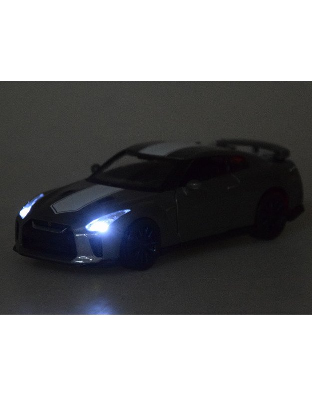 Auto Nissan GT-R 1:32 metalinis automobilis