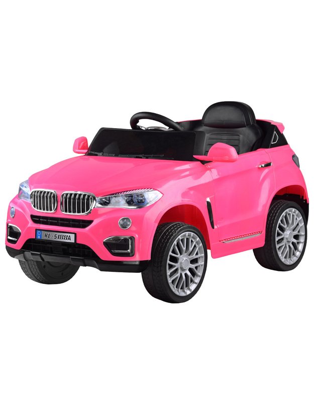 Vaikiškas elektromobilis BMW X6 - rožinis