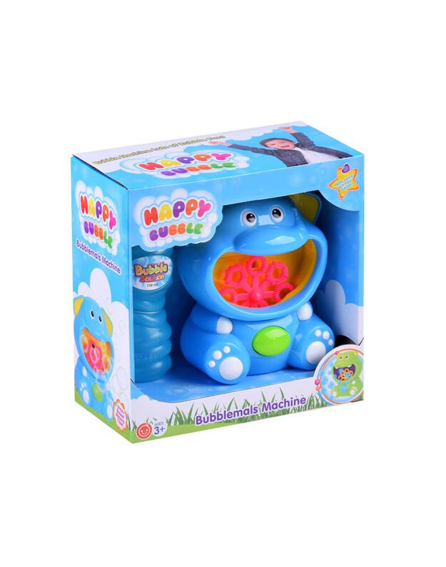 Automatic soap bubble machine blue elephant ZA4149