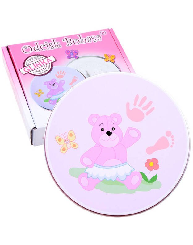 Baby s imprint on the handle, souvenir + clay ZA4025 RO
