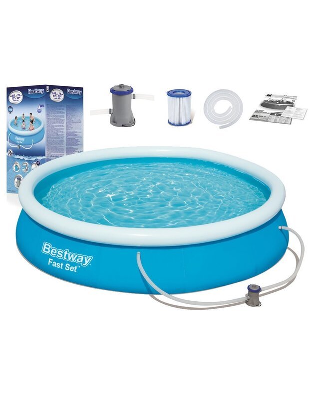 Pripučiamas baseinas Fast Set Bestway 366x76 cm