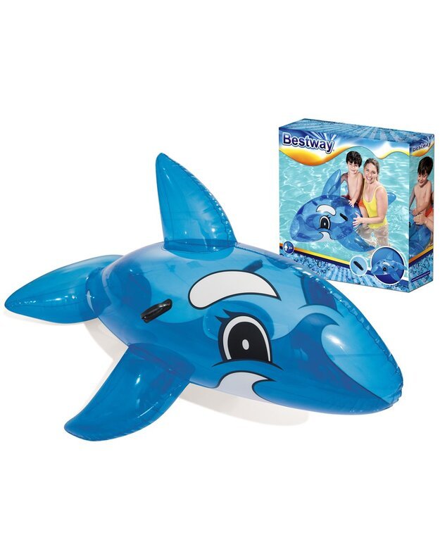 Pripučiamas delfinas Bestway Big Blue  157cm - mėlynas
