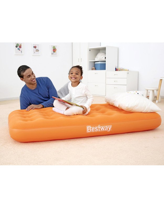 Bestway vaikiškas pripučiamas čiužinys 158cm - oranžinės spalvos