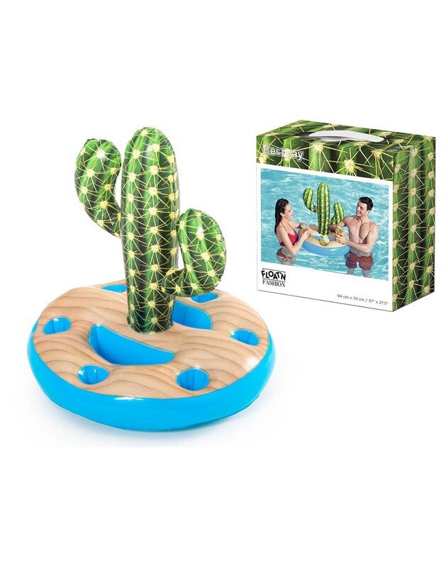 Pripučiamas gėrimų laikiklis Kaktusas