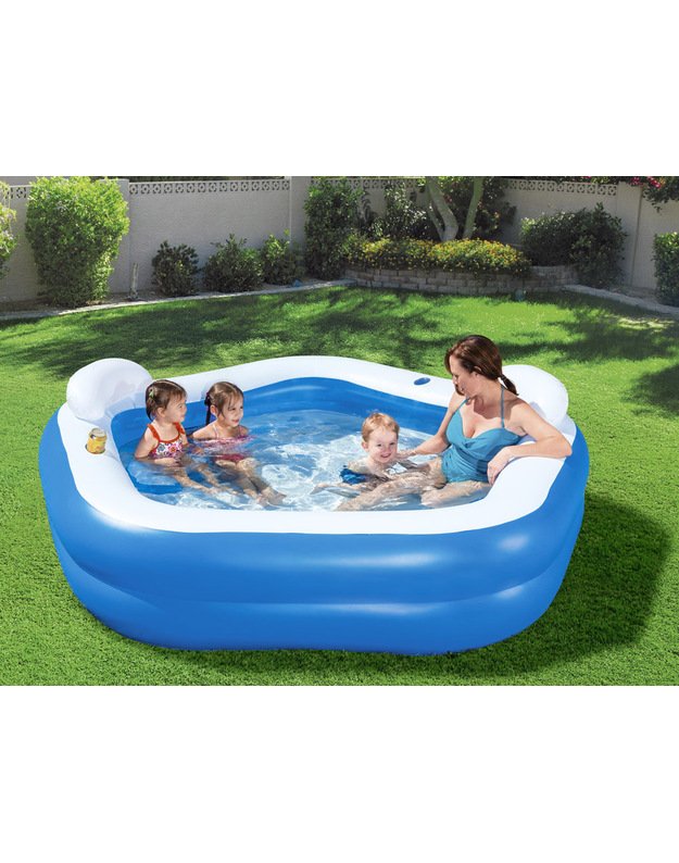 Bestway pripučiamas baseinas 213x206x69cm