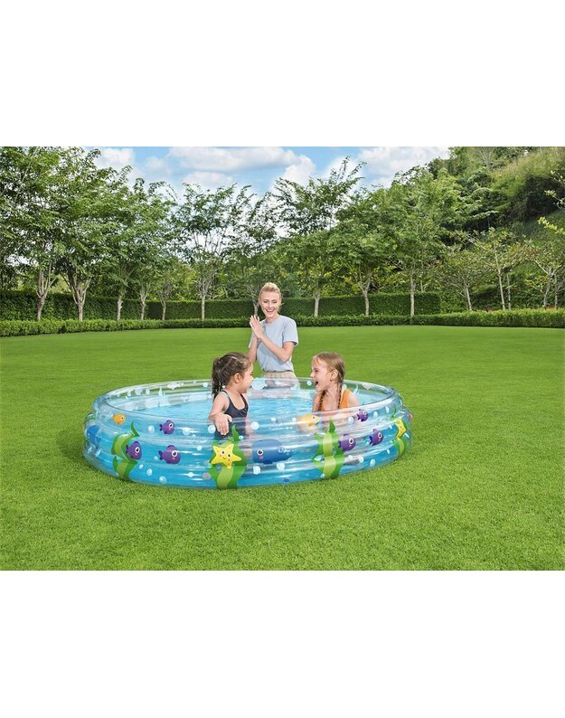 Bestway pripučiamas baseinas vaikams 183x33cm 