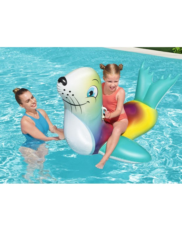 Bestway pripučiamas ruoniukas plaukimui 157x114cm 