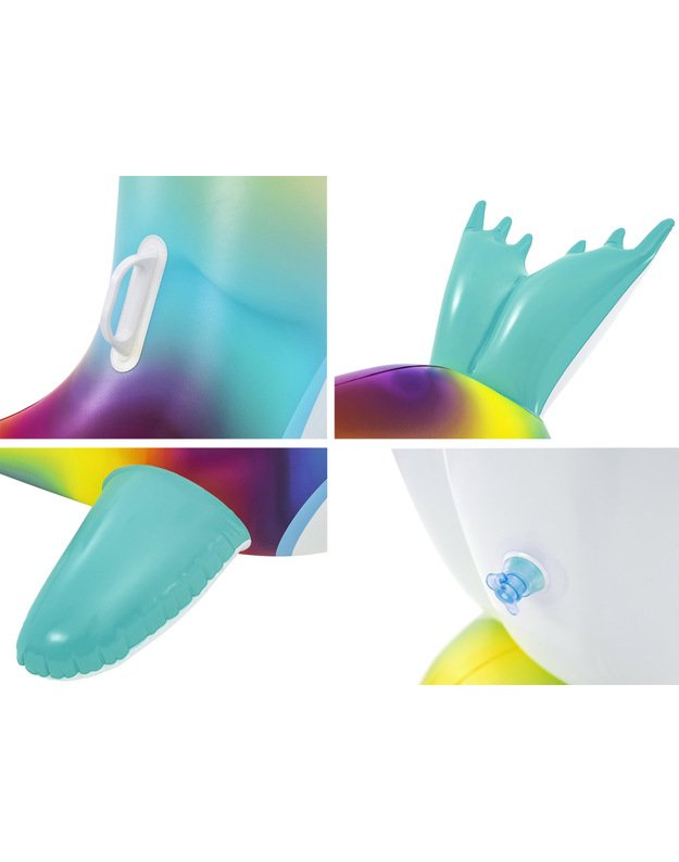 Bestway pripučiamas ruoniukas plaukimui 157x114cm 