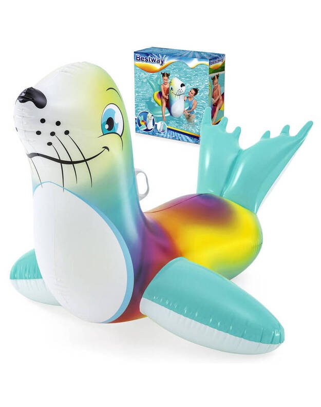 Bestway pripučiamas ruoniukas plaukimui 157x114cm 